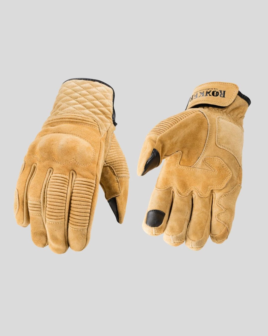 Rokker Guanti & manicotti: Rokker Glove Tucson - Rough Beige – Usato da Bülach venduto da ago_yss8