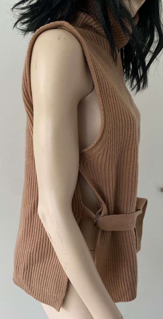 Gilet & Giacche senza maniche: ASPESI  Belted wrap cardigan – Usato da Walchwil venduto da Finibaci 2