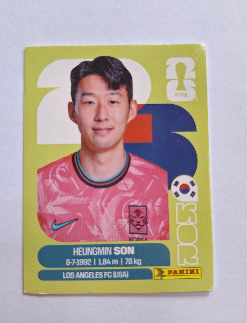 Panini Sammelbilder & Trading cards: Panini Heungmin Son KOR 18 – Neu (gemäss Beschreibung) aus Romanens von Crocette