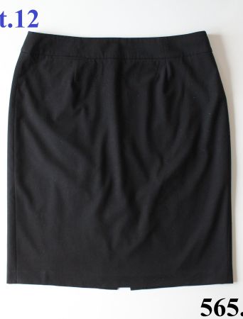 Jupe crayon noire Calvin Klein t. 12 (env.42)