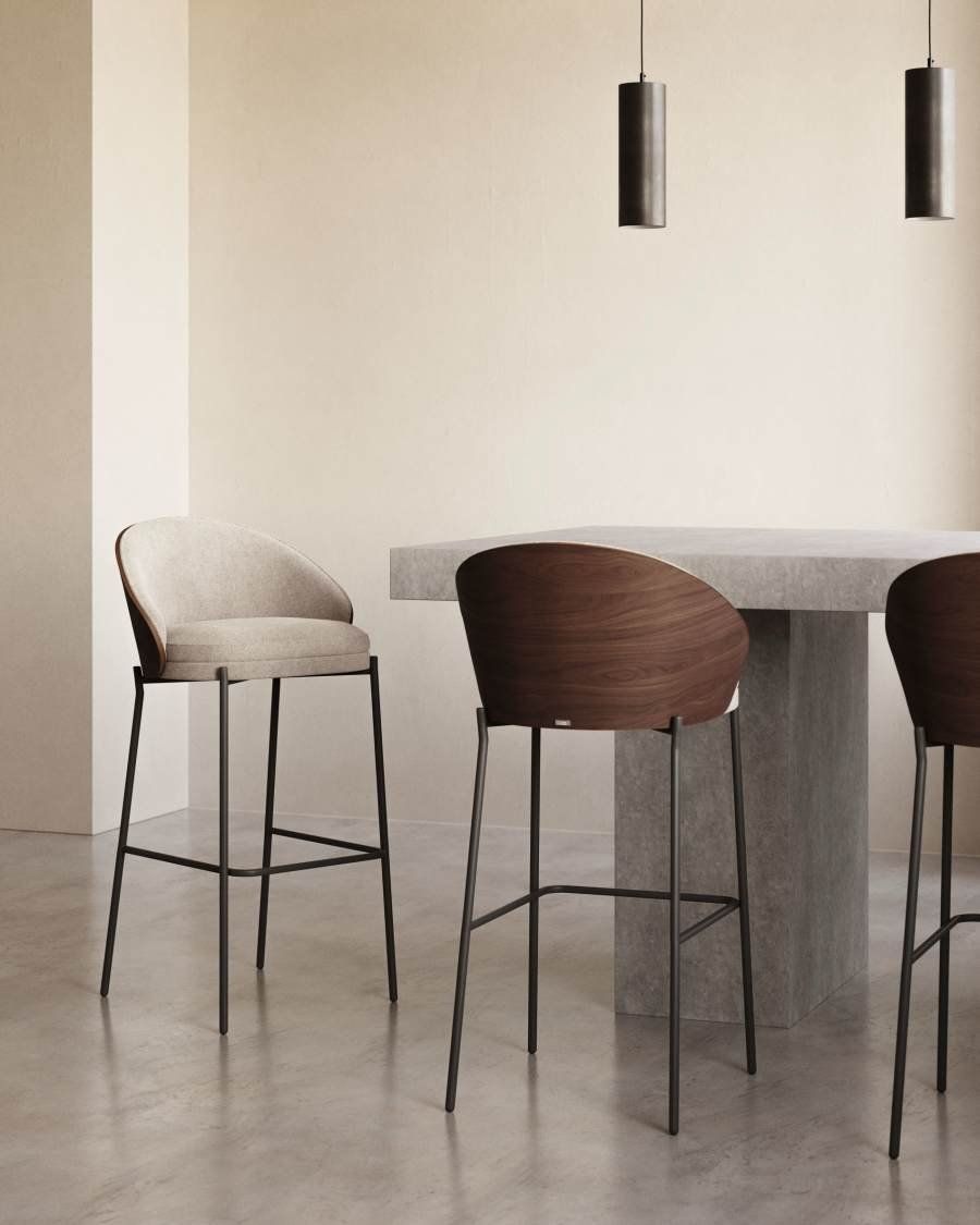Kave Home Sedie: Kave Home Chenille-Barstuhl Eamy CHF 249-50% – Nuovo (secondo la descrizione) da Otelfingen venduto da Yvonne_Outlet 1