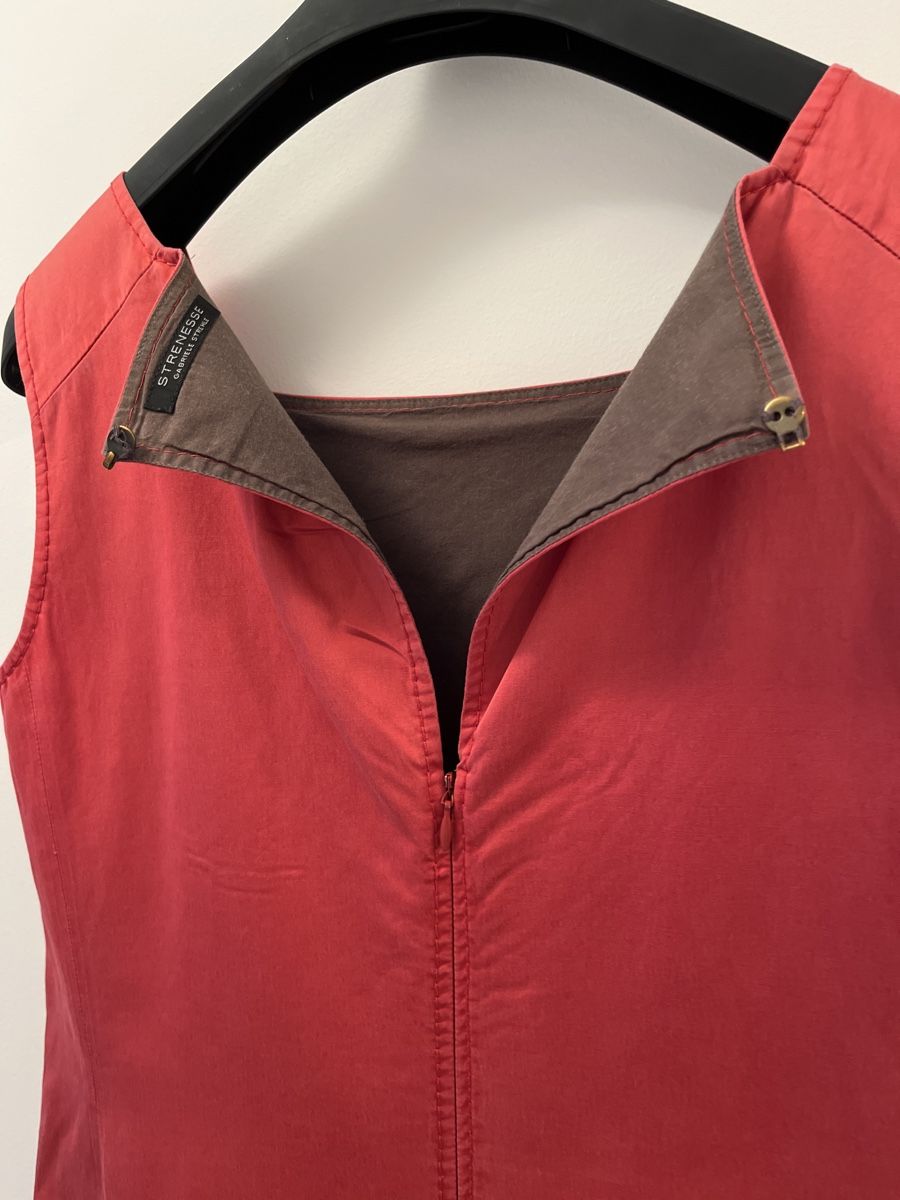 Strenesse Vestiti: Strenesse Sommerkleid rot Gr. 36 – Usato da Illnau venduto da flamingo007 4