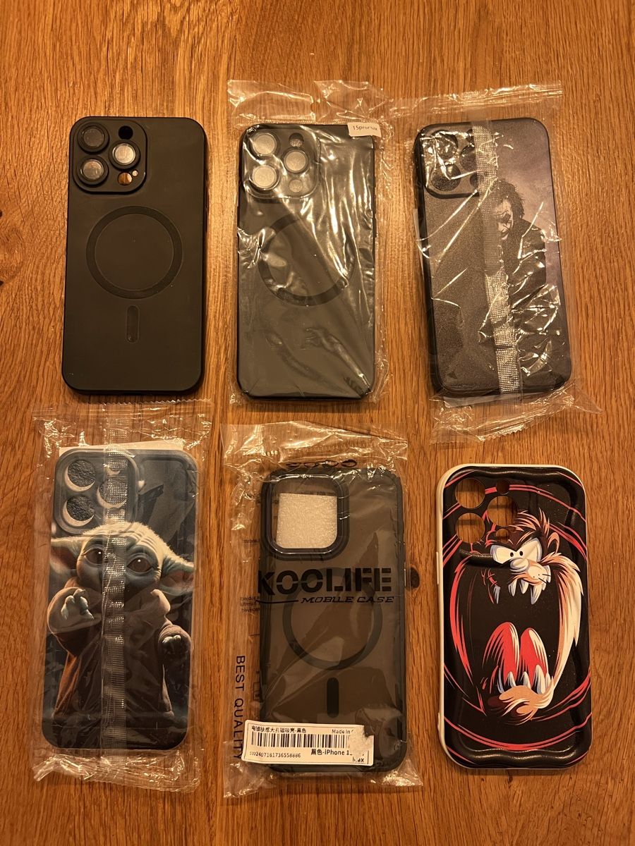Apple Cover & Protezioni schermo: 6x iPhone 15 Pro MAX Schutzhüllen – Nuovo (secondo la descrizione) da Thun venduto da Biaggi1
