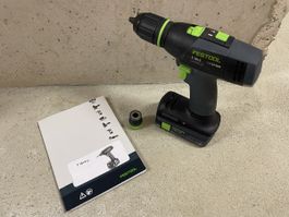 Festool T18+3 Li Akku Bohrschrauber, Bohrmaschine