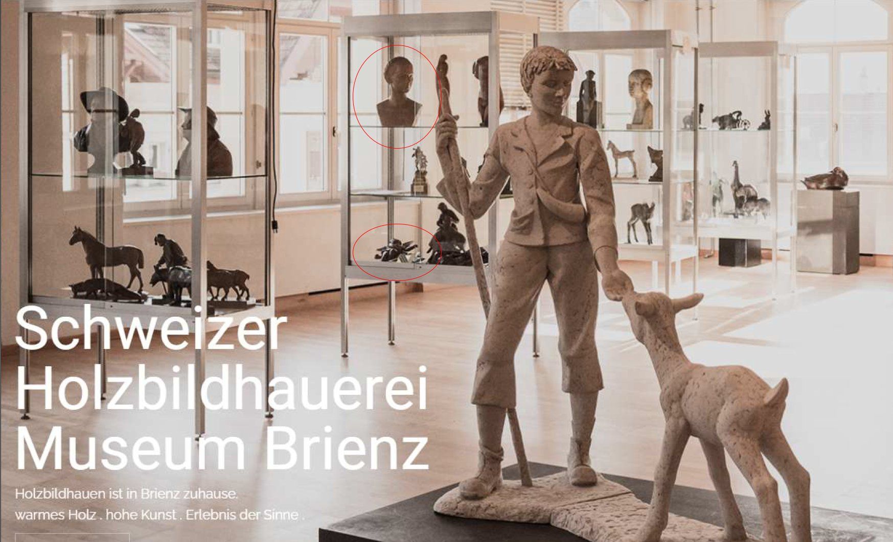Sculture & Statue: Brienzer Schnitzerei mit Spiegel von Max Huggler-Bossli – Usato da Biel/Bienne venduto da Jomazi 8