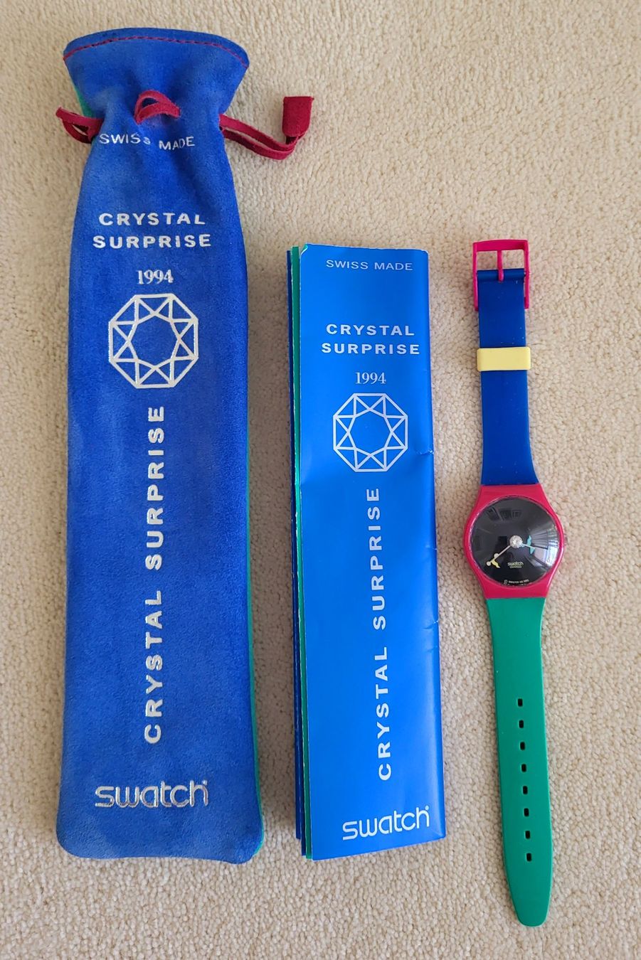 Swatch Uhren: SWATCH Crystal Surprise von 1994 – Gebraucht aus Grenchen von MrBlack 2