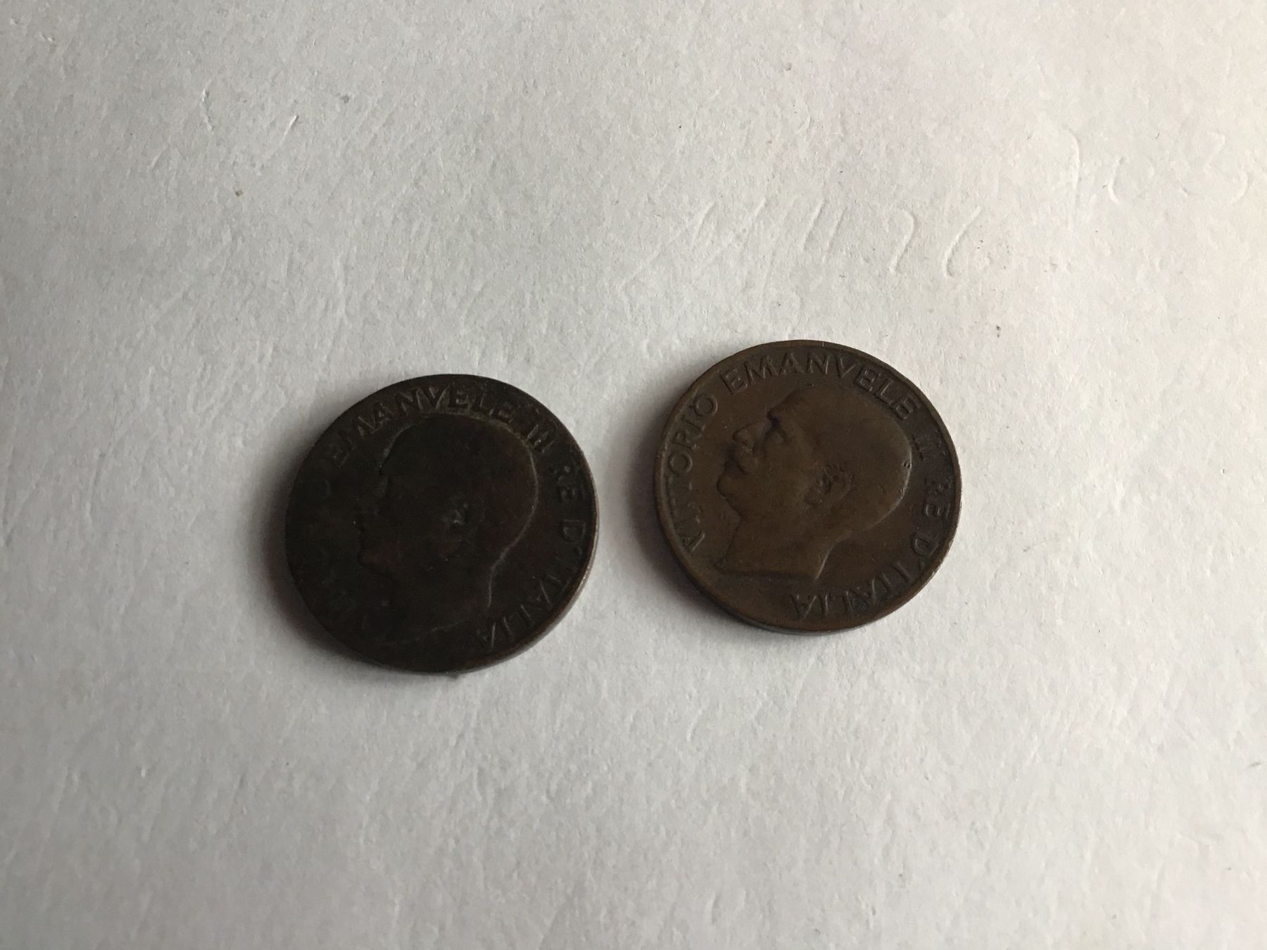 Tutti le monete: 2x5 Cent Münzen Italien – Usato da Rüti ZH venduto da Phaeton10