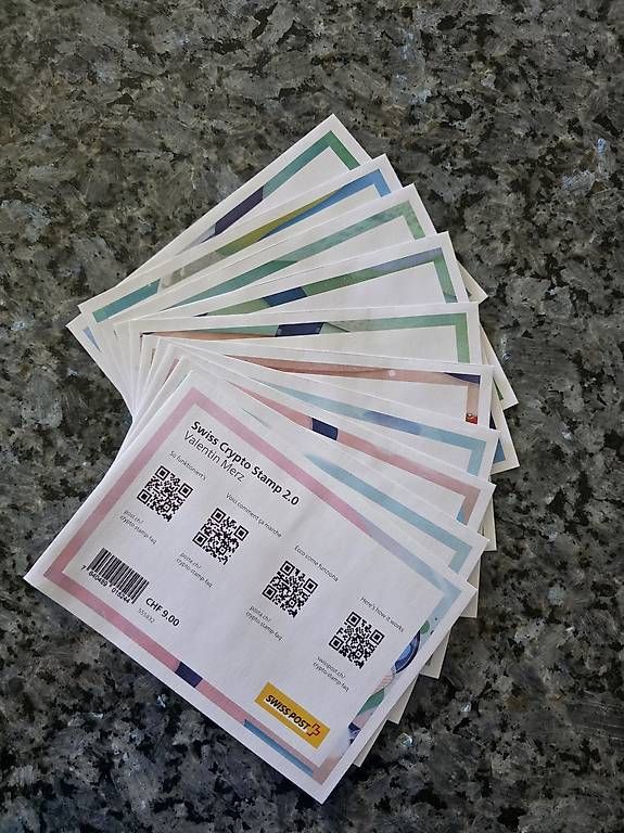 Alle Briefmarken: Swiss Post Crypto Stamp 2.0 – Neu und originalverpackt aus Frenkendorf von yve_8gmw
