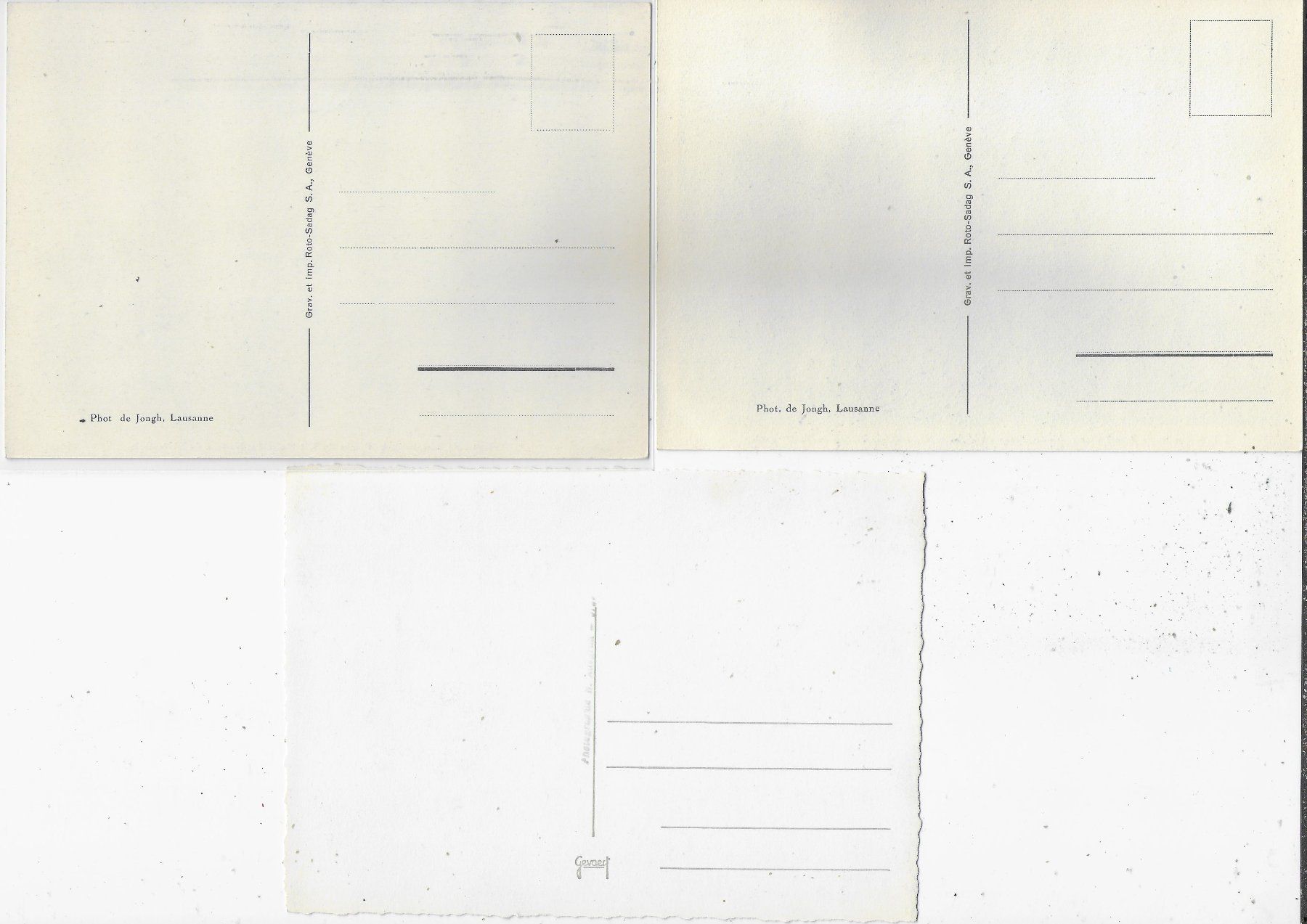 Cartoline postali: 3 AK Romainmotier – Usato da Ettingen venduto da Kartenplanet 1