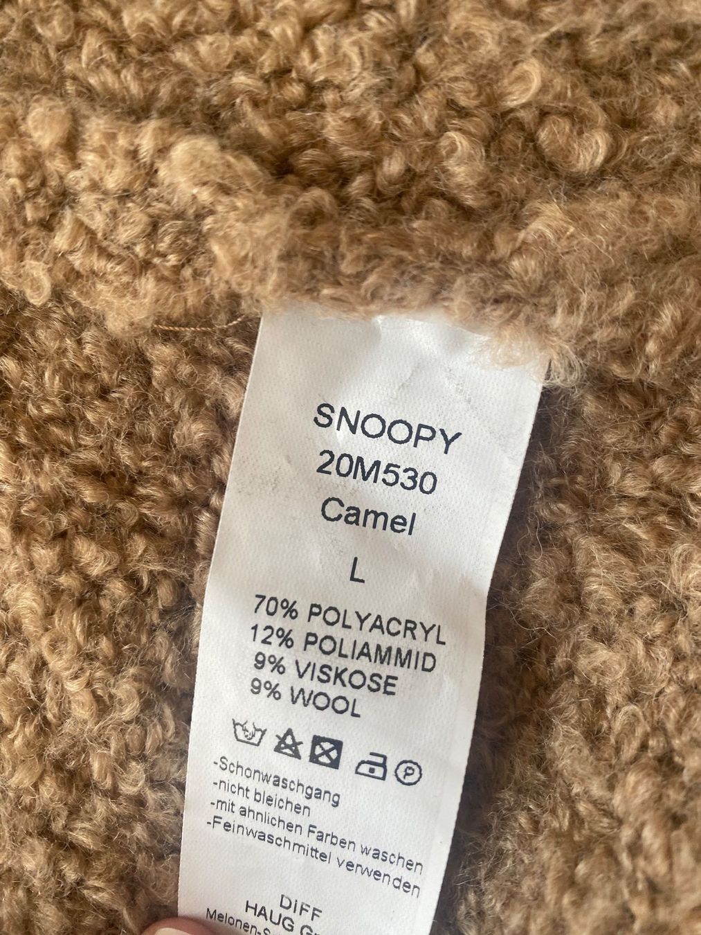 Giacche: Strickjacke Snoopy in Grösse L von DIFF – Nuovo (secondo la descrizione) da Uetikon am See venduto da cristalllina 4