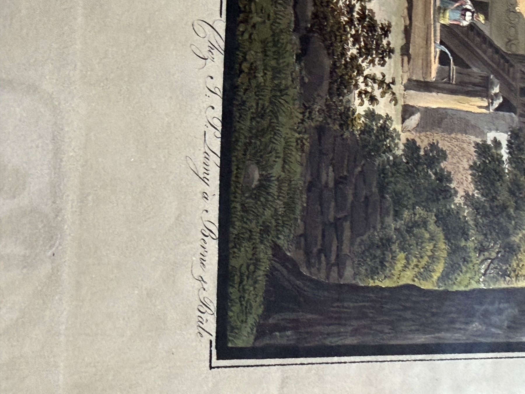 Gravures: Aquatinte chalet Bernois 1820 – D'occasion à Choulex par collectart 8