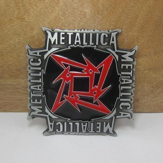 Fibbie per cinture: Metall Gürtelschnalle METALLICA – Nuovo e nell'imballaggio originale da Münchwilen TG venduto da ecudos10