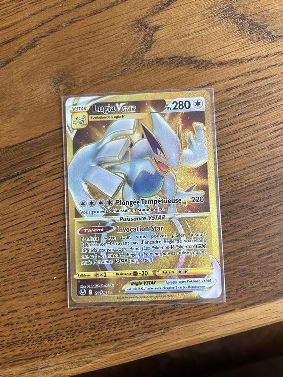 Lugia Vstar gold carte pokemon | Kaufen auf Ricardo