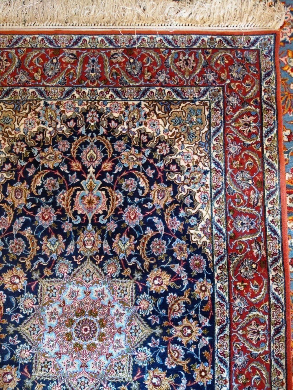 Tappeti: Orientteppich Isfahan Korkwolle auf Seide – Nuovo (secondo la descrizione) da Horgen venduto da ilanist 2