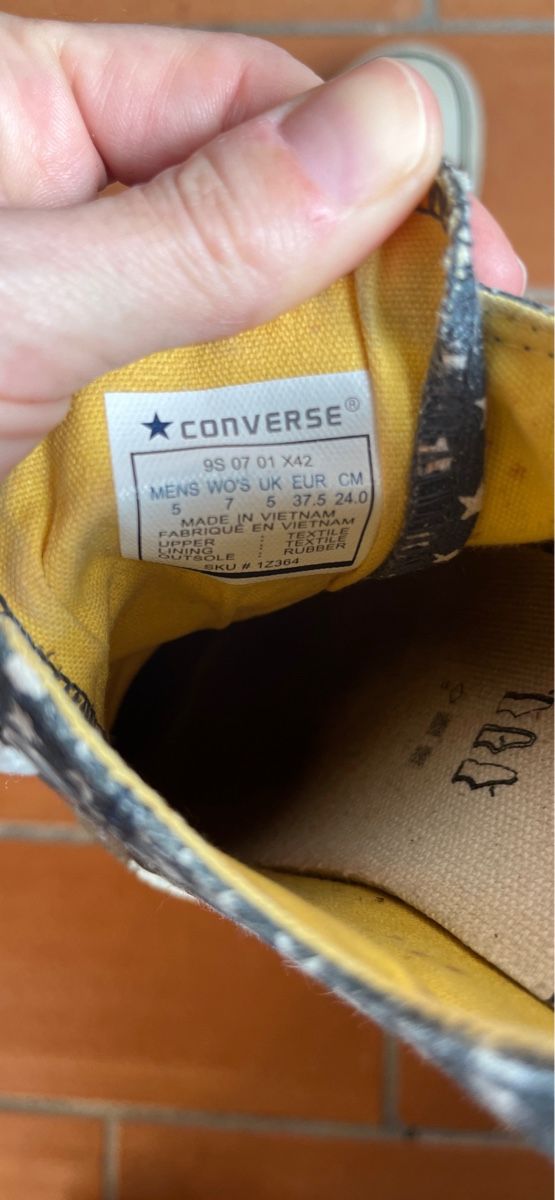 Converse Scarpe da uomo: Converse All Star Sneakers Gr. EUR 37.5 – Usato da Gandria venduto da mar_5yvs 2