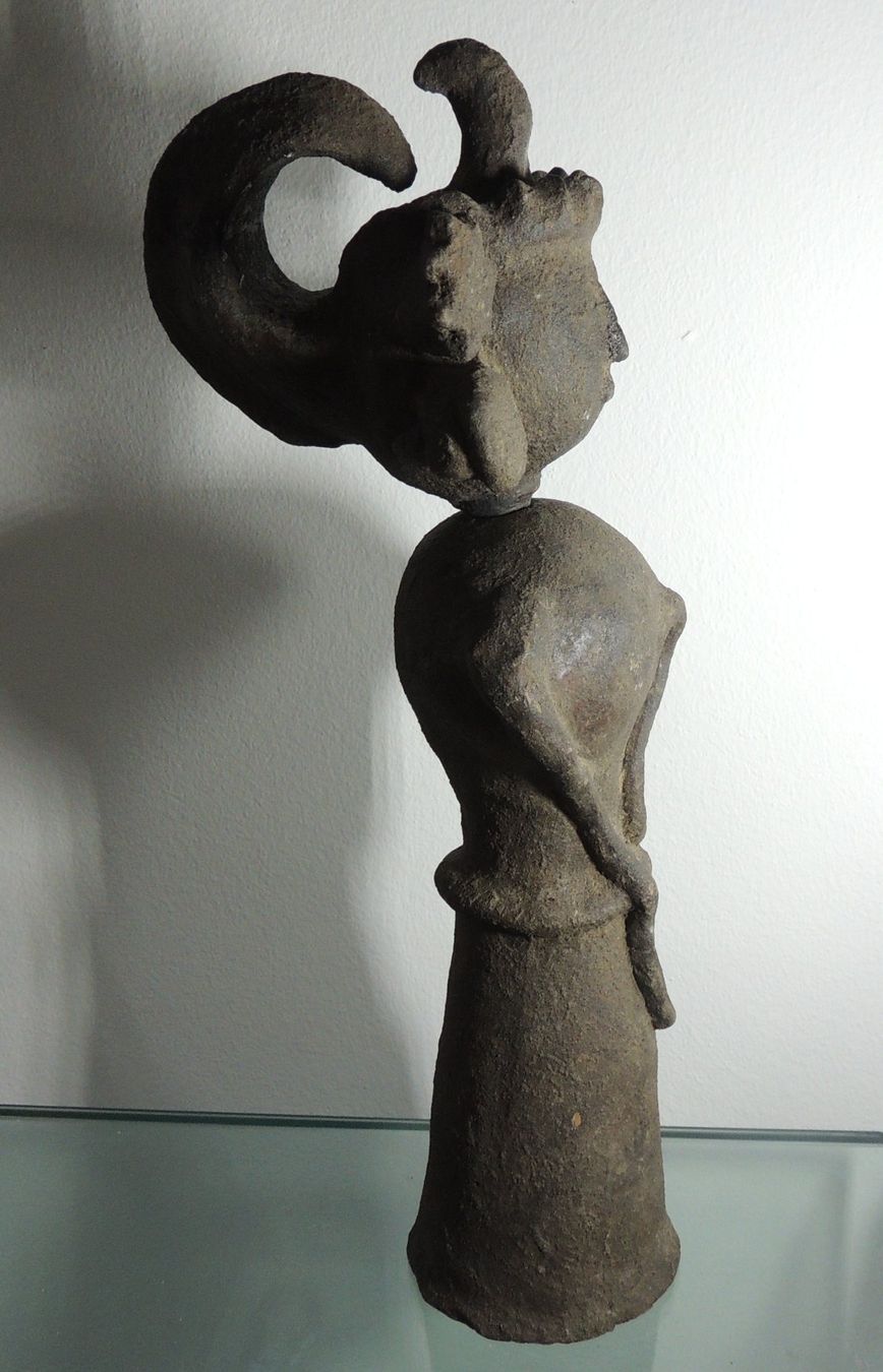 Internationale Kunst: Java Terracotta Zeremonialgefäss – Gebraucht aus Waldenburg von labrador707 6