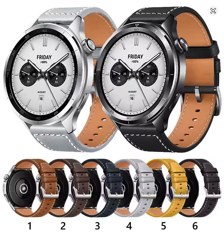 Xiaomi Smartwatch: Armband Bande Leder Curisio für Xiaomi Watch – Neu und originalverpackt aus Lausanne von WATCH-WORLD