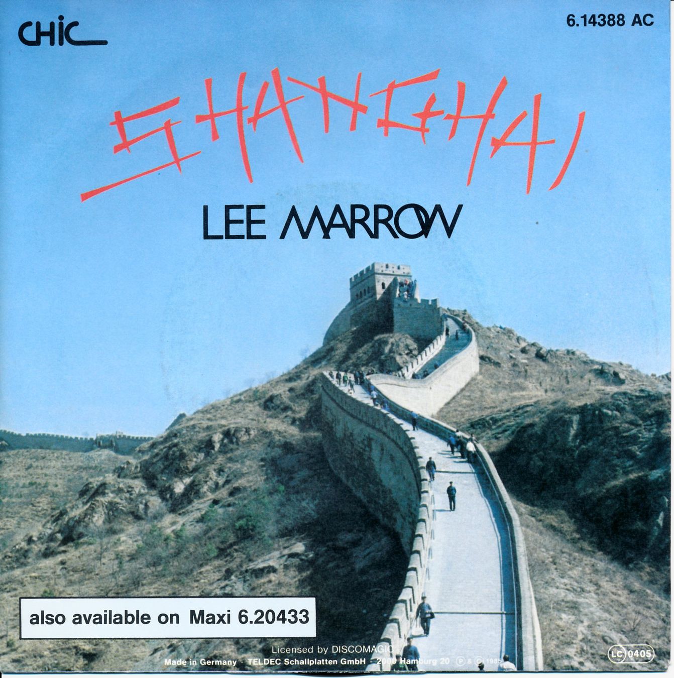 Schallplatten: LEE MARROW - SHANGHAI (7'' Vinyl Single NM) – Gebraucht aus Hedingen von Studers
