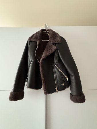 Mango Bikerjacke gefüttert, Grösse S