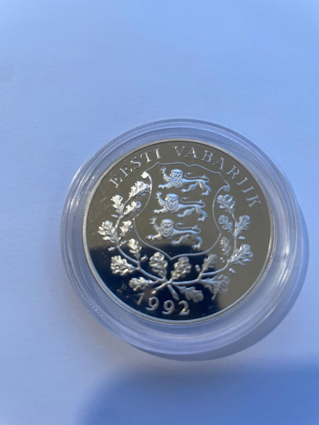 Tutti le monete: Silver coin Estonia 1992 Olympics – Usato da Viganello venduto da rad_tt9y