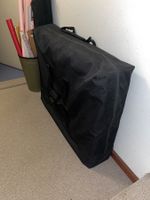 Massageliege, zusammenklappbar, Holzgestell, weiche polster