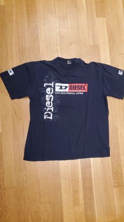 T-Shirt Diesel dunkelblau