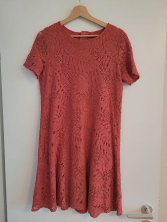 Esprit Sommerkleid, Koralle, Gr. 40, wunderschön!