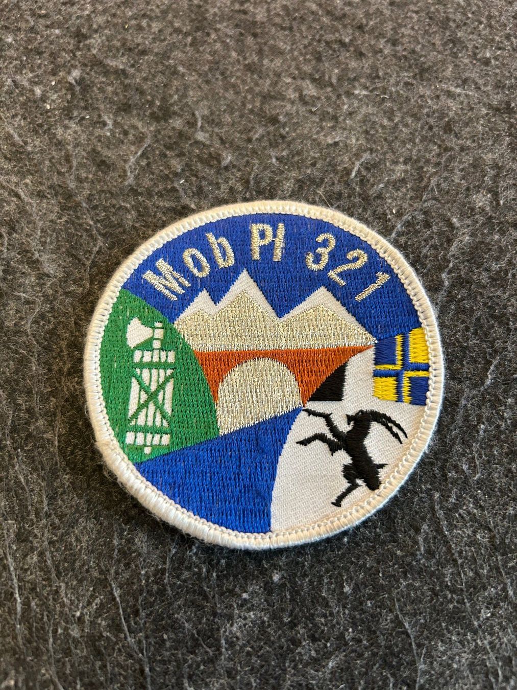 Schweizer Armee Plaketten & Abzeichen: Badge A95 - Mob Pl 321 – Gebraucht aus Berikon von DGC-1995
