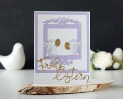 Osterkarte – liebevolle Grüße zu Ostern