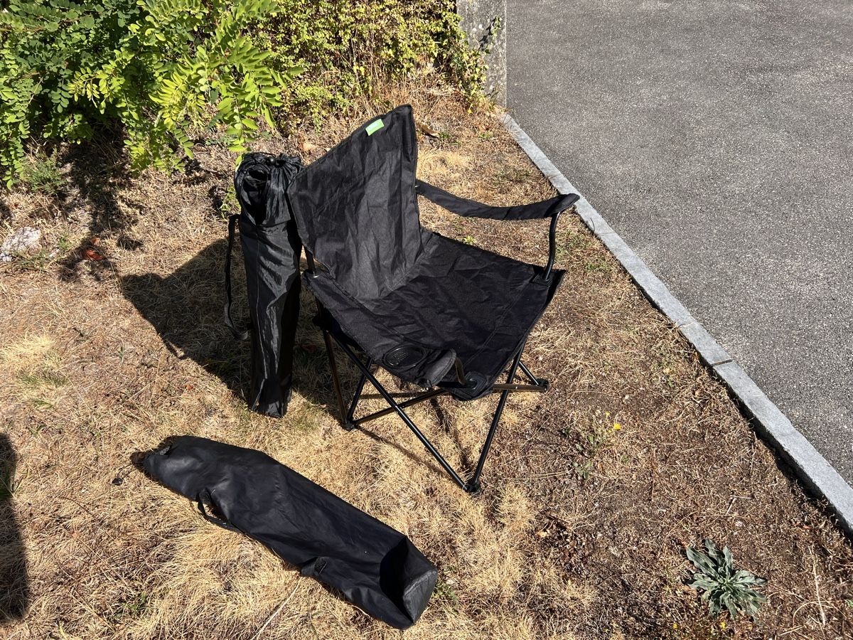 Sedie: 2 chaises camping / 2 campingstühle – Usato da Biel/Bienne venduto da ricardito8