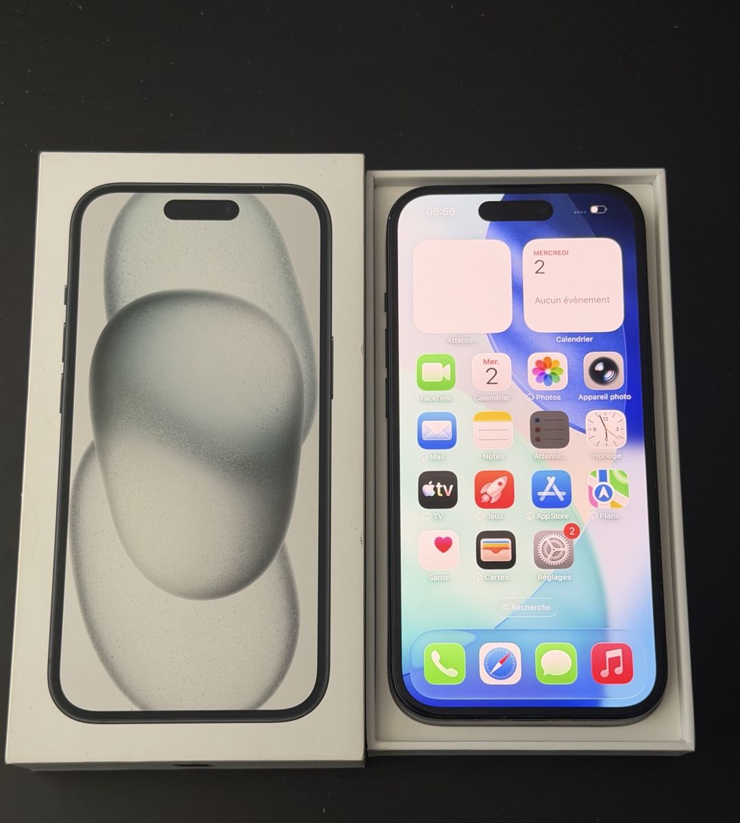 Apple Telefoni cellulari / Smartphones: iPhone 15 noir 128Gb  – Difettoso da Genève venduto da Phoneconcept