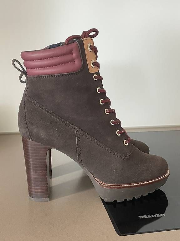 Scarpe da donna: Tommy Hilfiger Stiefeletten braun Gr. 39 – Nuovo (secondo la descrizione) da Meilen venduto da SabrinaK1992 1