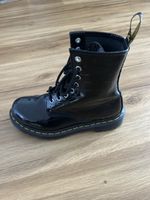 Dr. Martens Stiefel, Schwarz Lack, Grösse EU 38-NEU!