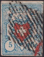 17II (Rayon I) T.3 B3-RO, breitrandiges Stück, Kat: 380.-+
