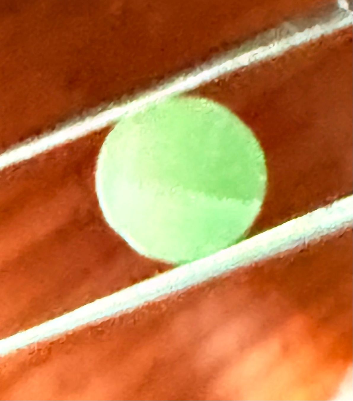 Pietre preziose: Prasopal Cabochon, echt, natürlich. 3,88ct – Usato da Zuerich venduto da SonderArt-Wertgut 1