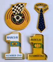 4 BARCLAY Pins