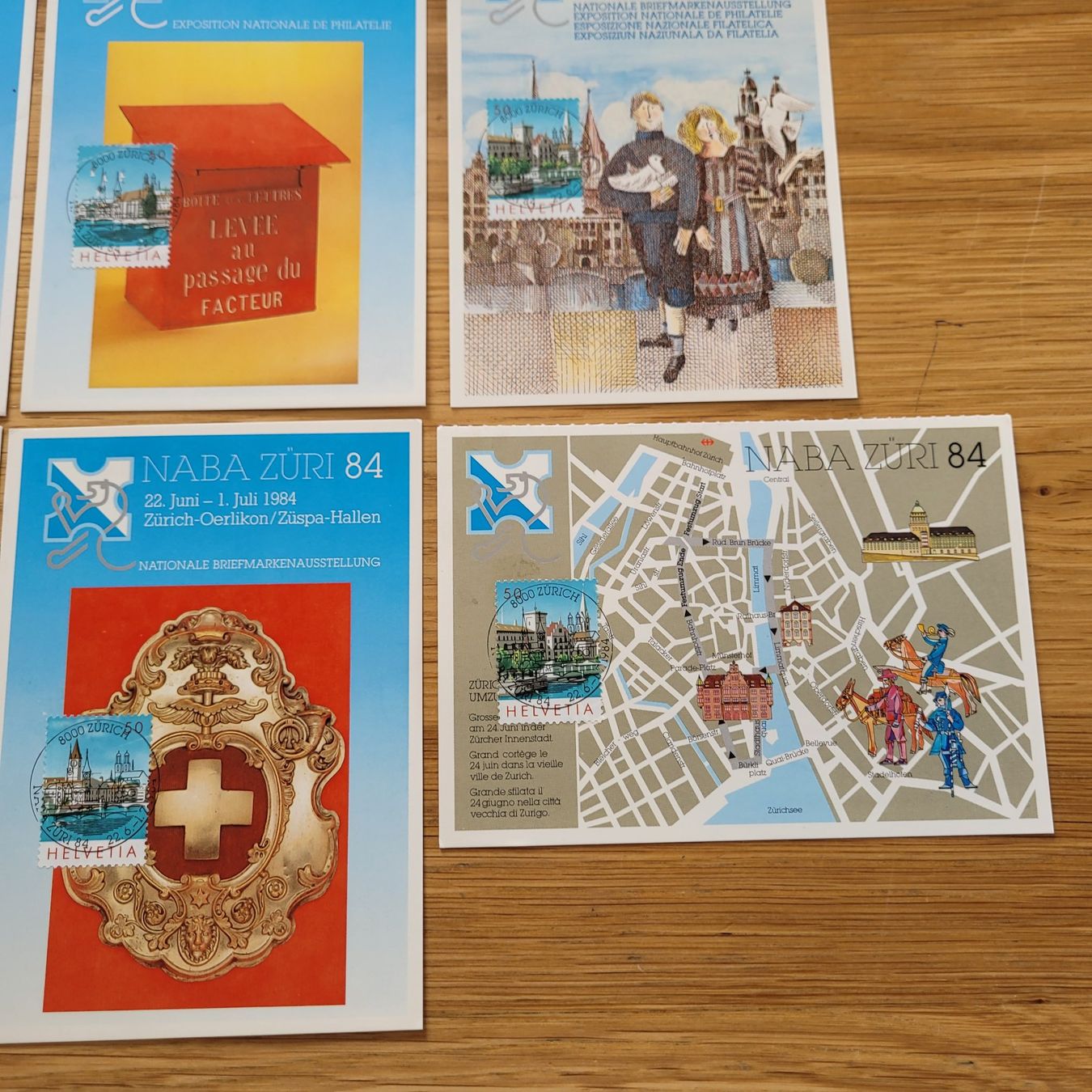 Alle Briefmarken: Lot de Carte Maximum – Gebraucht aus Biel/Bienne von Destockweb 4
