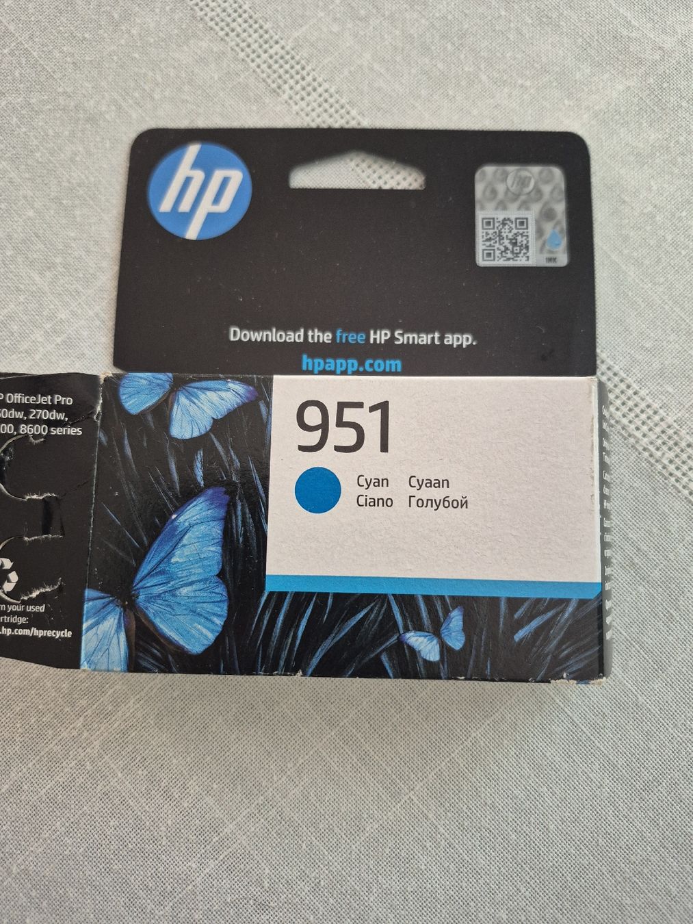 Hewlett Packard Cartucce per stampanti & toner: HP 951 Cyan Tintenpatrone  – Nuovo e nell'imballaggio originale da Lengnau BE venduto da cantharis