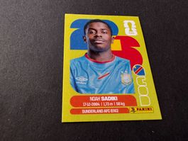 Panini FIFA Fussball WM 2026 Sticker Noah Sadiki COD 12