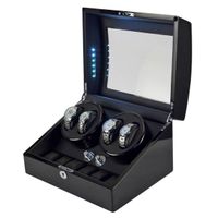 Uhrenbeweger 4+6 Uhren Watch Winder Holz