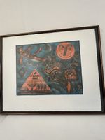Lithografie  60x48 cm Hans Rudolf Strupler