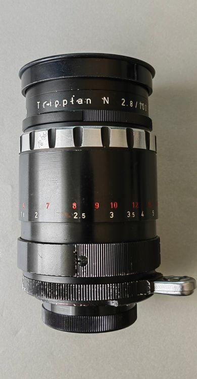 Objectif Meyer-Optik Trioplan 2.8/100mm Monture Exakta Avec Boîtier - Occasion