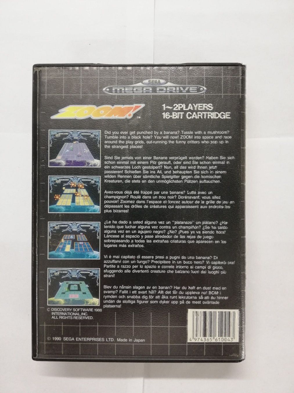 Sega Giochi: Zoom! / Sega Mega Drive / MD – Usato da St. Gallen venduto da zorro_dc 1