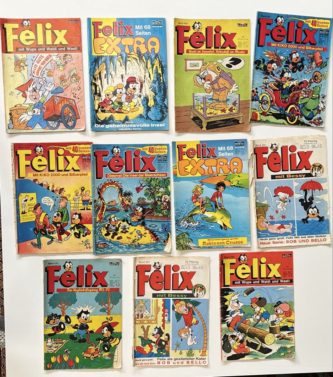 Fumetti: Felix Comic-Sammlung, viele seltene Ausgaben – Usato da Wangen b. Olten venduto da Olivalle