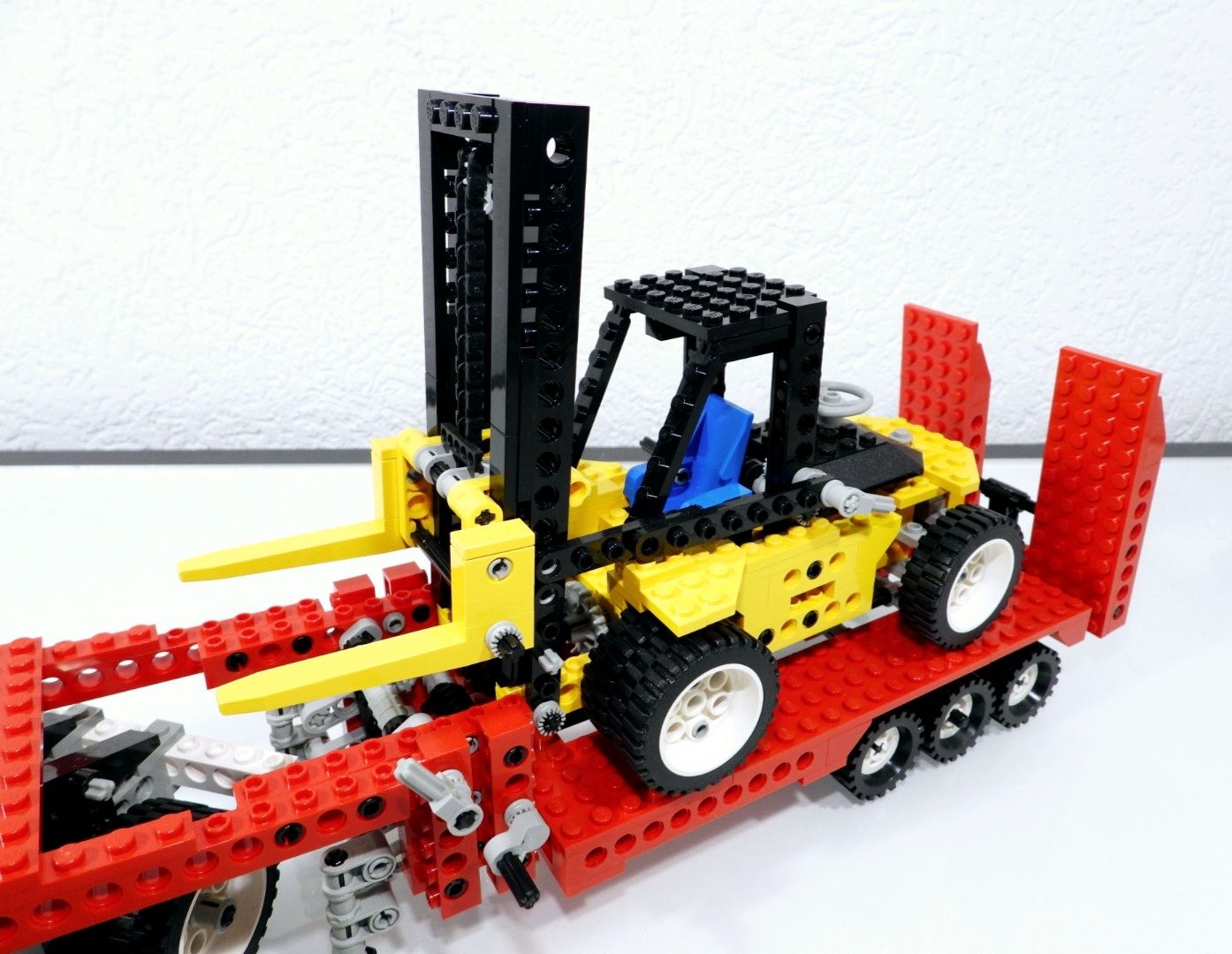 Lego Kit di costruzioni: LEGO TECHNIC 8872 TIEFLADER MIT HUBSTAPPLER – Usato da Turbenthal venduto da Ddanuh 8