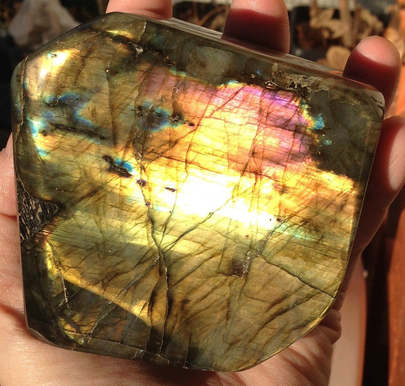Minerali & Pietre curative: labradorite 782gr – Usato da Vevey venduto da zabounetta 2