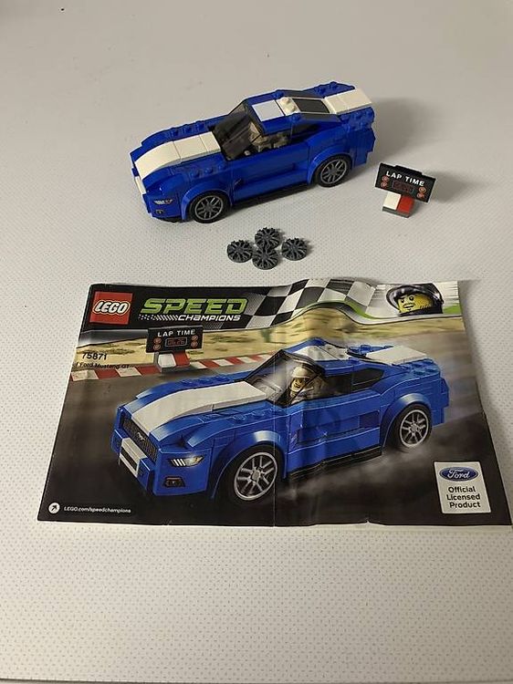 LEGO SET SPEED CHAMPIONS 75871 FORD MUSTANG GT (Gebraucht) in Zunzgen ...
