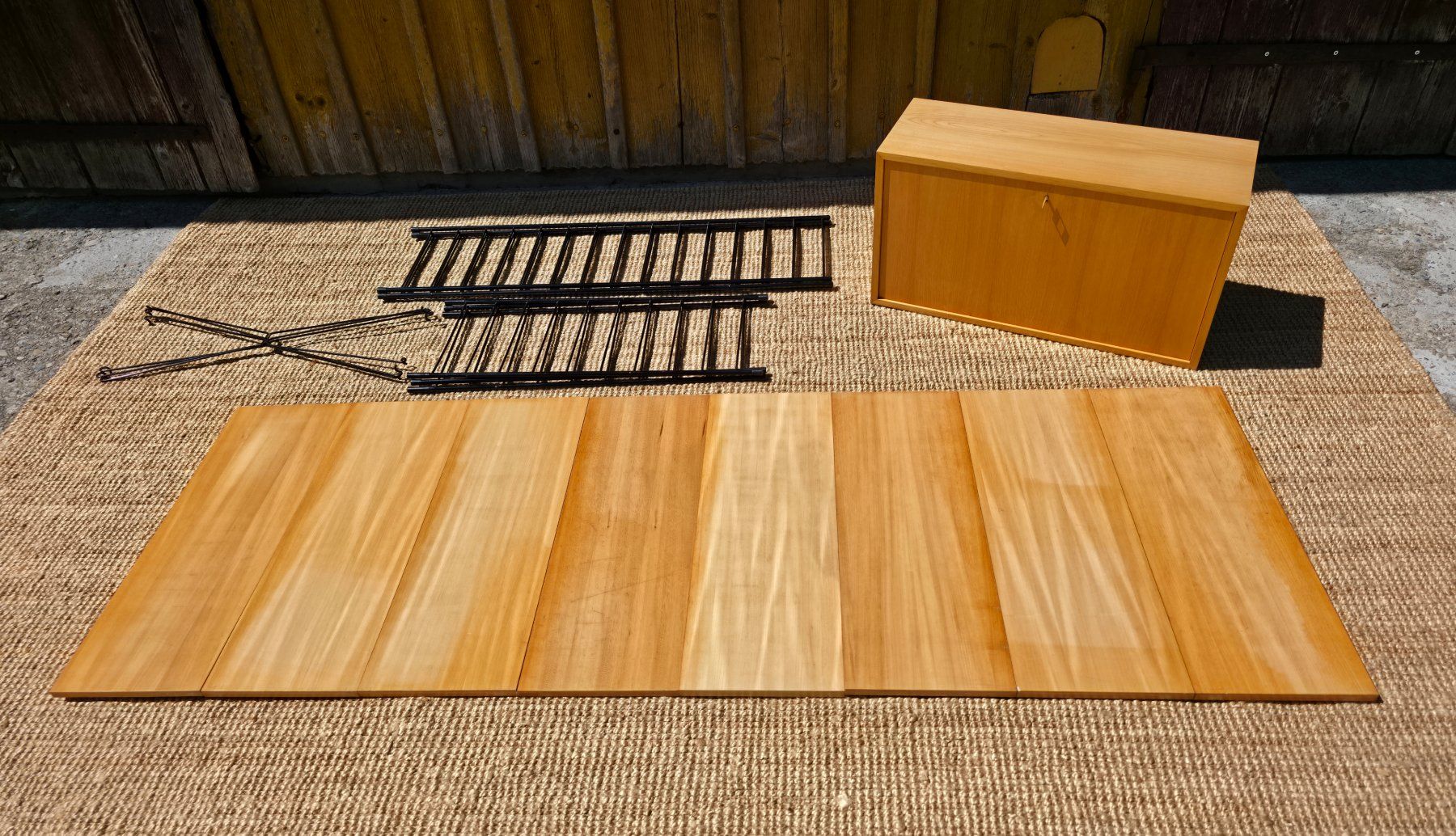 Scaffali: Mid Century WHB Regal im Stringstyle in Esche Original 60er – Usato da Haslen AI venduto da Vintagelix 4