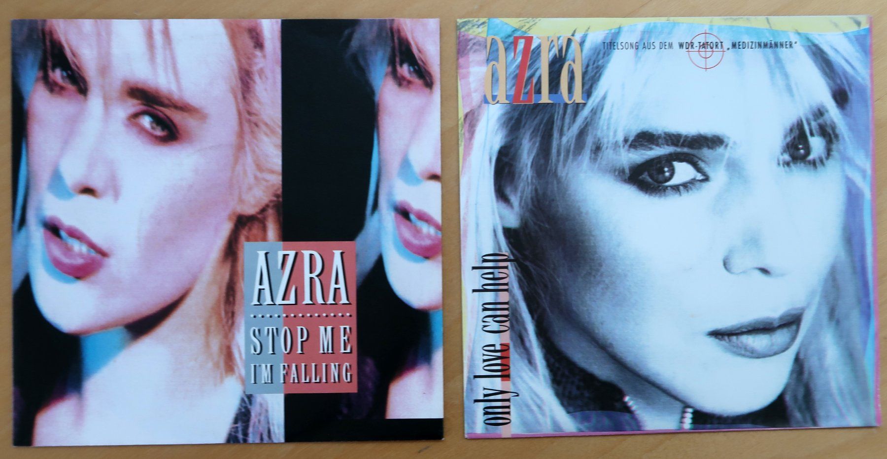 Dischi in vinile: AZRA - 2 VINYL SINGLES (NM) – Usato da Hedingen venduto da Studers