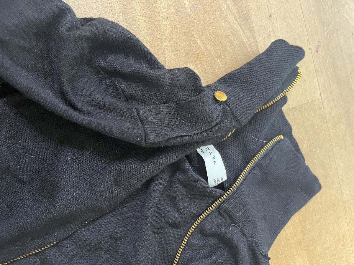 Zara Giacche: Zara Strickjacke Schwarz, Grösse S – Usato da Stäfa venduto da jo1735 6